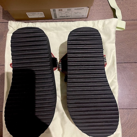 Patterson Icon Stripe Strappy Platform Sandal In Archive Beige - Picture 2 of 4